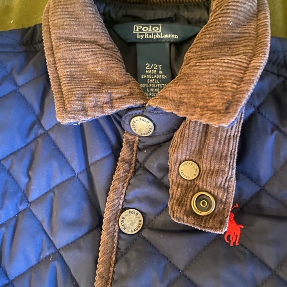 Polo by Ralph Lauren Kids Quilted Jacket - Navy - Picture 2 of 5